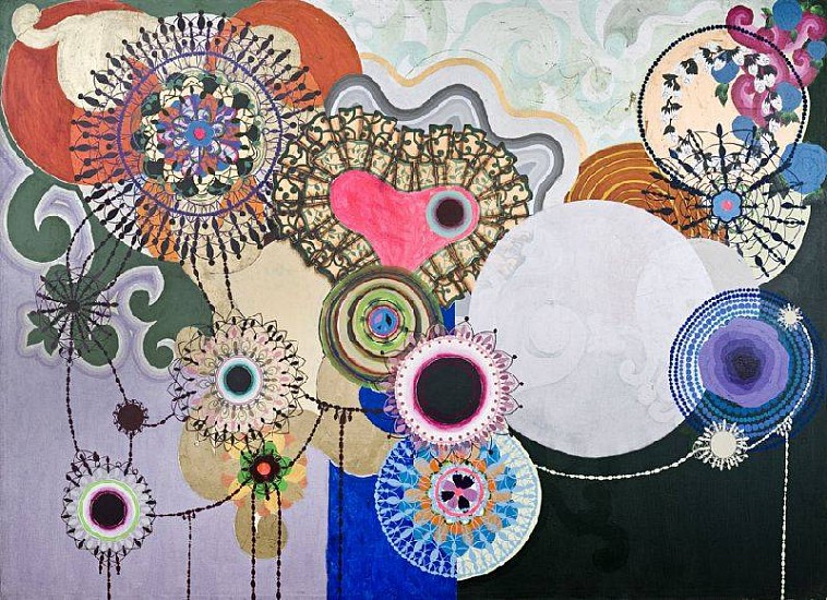 Beatriz Milhazes, O Gato
1997, Oil on canvas