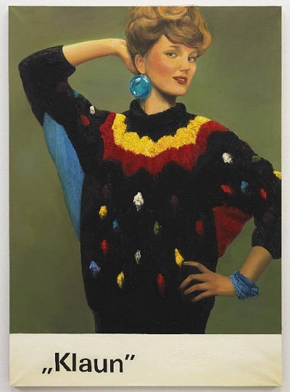 Paulina Olowska, Klaun
2010, Oil on canvas