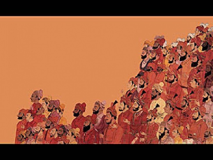 Shazia Sikander, Pursuit Curve
2005, video