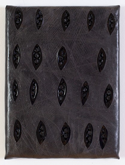 Antonia Gurkovska, Onyx
2012, Acrylic, vinyl, spray paint, graphite, and plastic on canvas