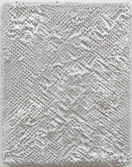 Antonia Gurkovska, Vault
2012, Acrylic, silver oil based paint, and spray paint on canvas