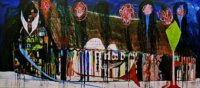 Matthias Dornfeld, Haus 450
2007, Mixed media on canvas