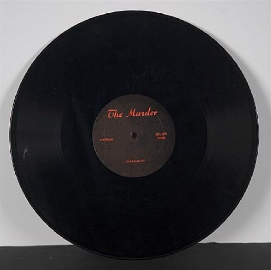 Jack Goldstein, The murder
1977, Black vinyl record