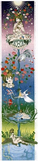 Chiho Aoshima, Ornamental Hairpin Of The Rose
1999, Color print