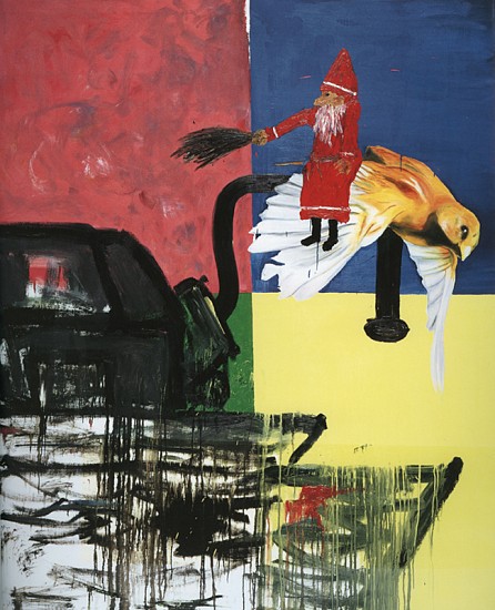 Martin Kippenberger, Untitled (Nr. 91/12) from the Krieg / B__se series
1991, Mixed Media