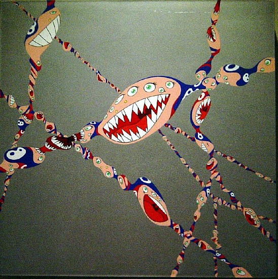 Takashi Murakami, Mad Man OR Corkscrew OR Mister DOB DNA
1998, Mixed Media