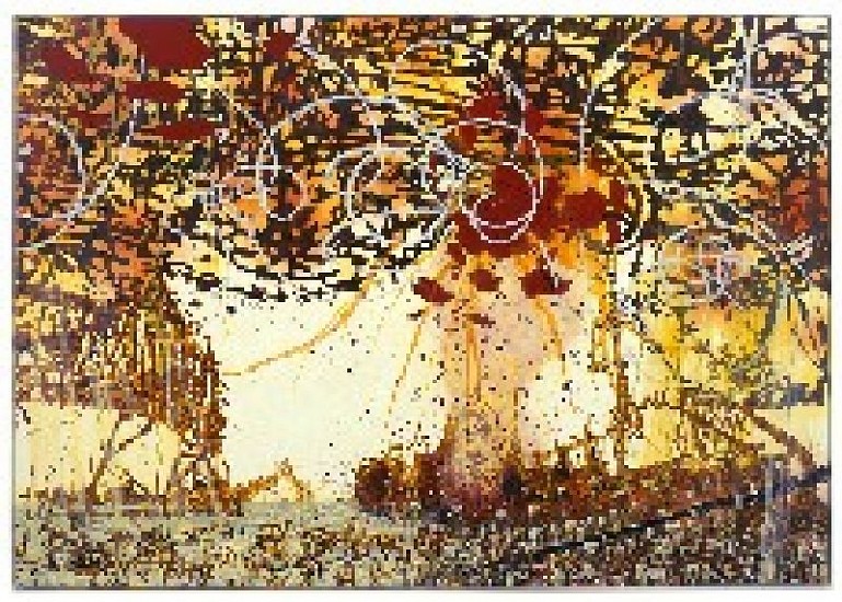 Matthew Ritchie, We Sail Today
2006, Oil and marker on linen