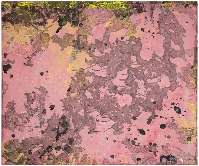 Adrian Schiess, Mimosas
2011, Acrylic on polyester