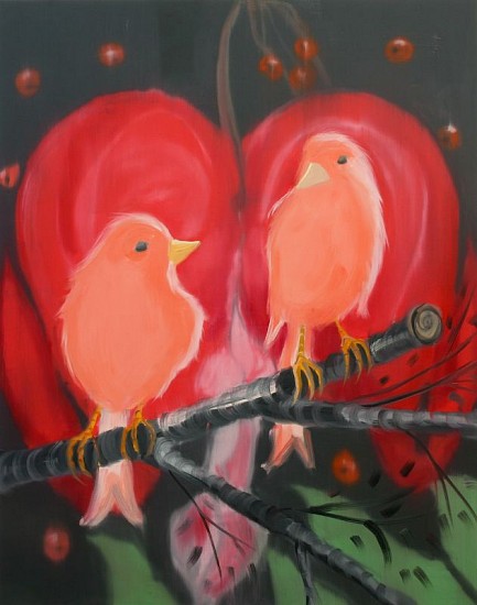 Ann Craven, Black Bleeding Heart
2010, Oil on canvas