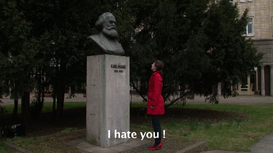 Rainer Ganahl, I Hate Karl Marx
2010, video
