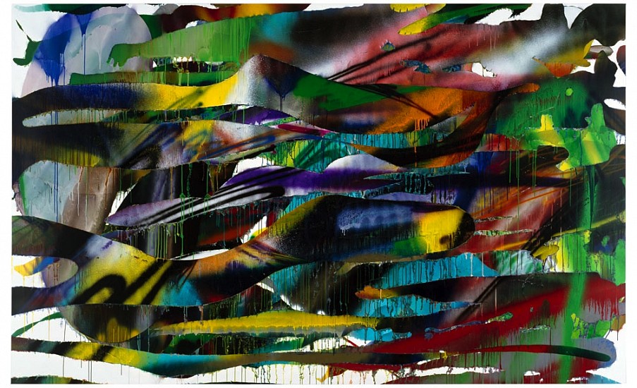 Katharina Grosse, Untitled
2013, Acrylic on canvas