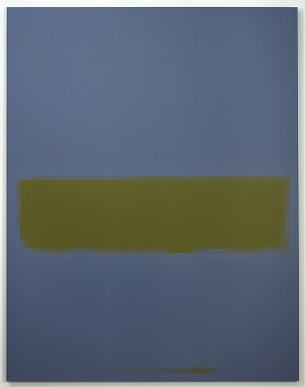 Mark Flood, Breathing Machine
2015, UV ink on canvas