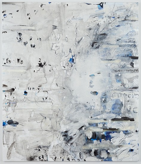 Suzanne McClelland, Domestic Terrorist - Borup $50,000
2014, Dry pigment, polymer, archival glitter on portrait linen