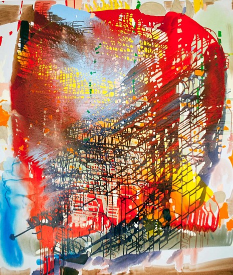 Jackie Saccoccio, Portrait (Raw Dust)
2014, Oil and mica on linen