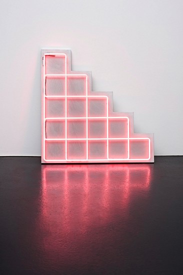 Blair Thurman, Bob Fosse Forever (Step Klass)
2015, Neon and Acrylic on canvas on wood