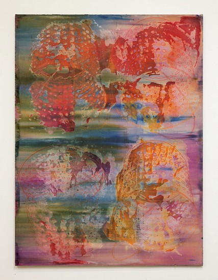 JPW3, Rust Shadow
2016, Wax, acrylic, marker, dye