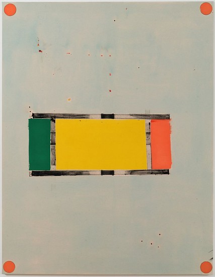 Matt Connors, France Stamp
2017, Acrylic and colored pencil on canvas