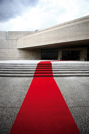 Wilfredo Prieto, Untitled (Red Carpet)
2007, Carpet, dust