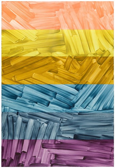 Bernard Frize, Aligo
2012, Acrylic and resin on canvas