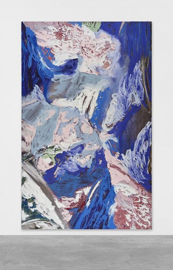 Donna Huanca, ACRITARCH
2018, Oil and acrylic on digital print on canvas